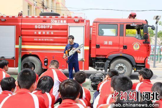 河北南宫：防灾减灾宣传教育进校园